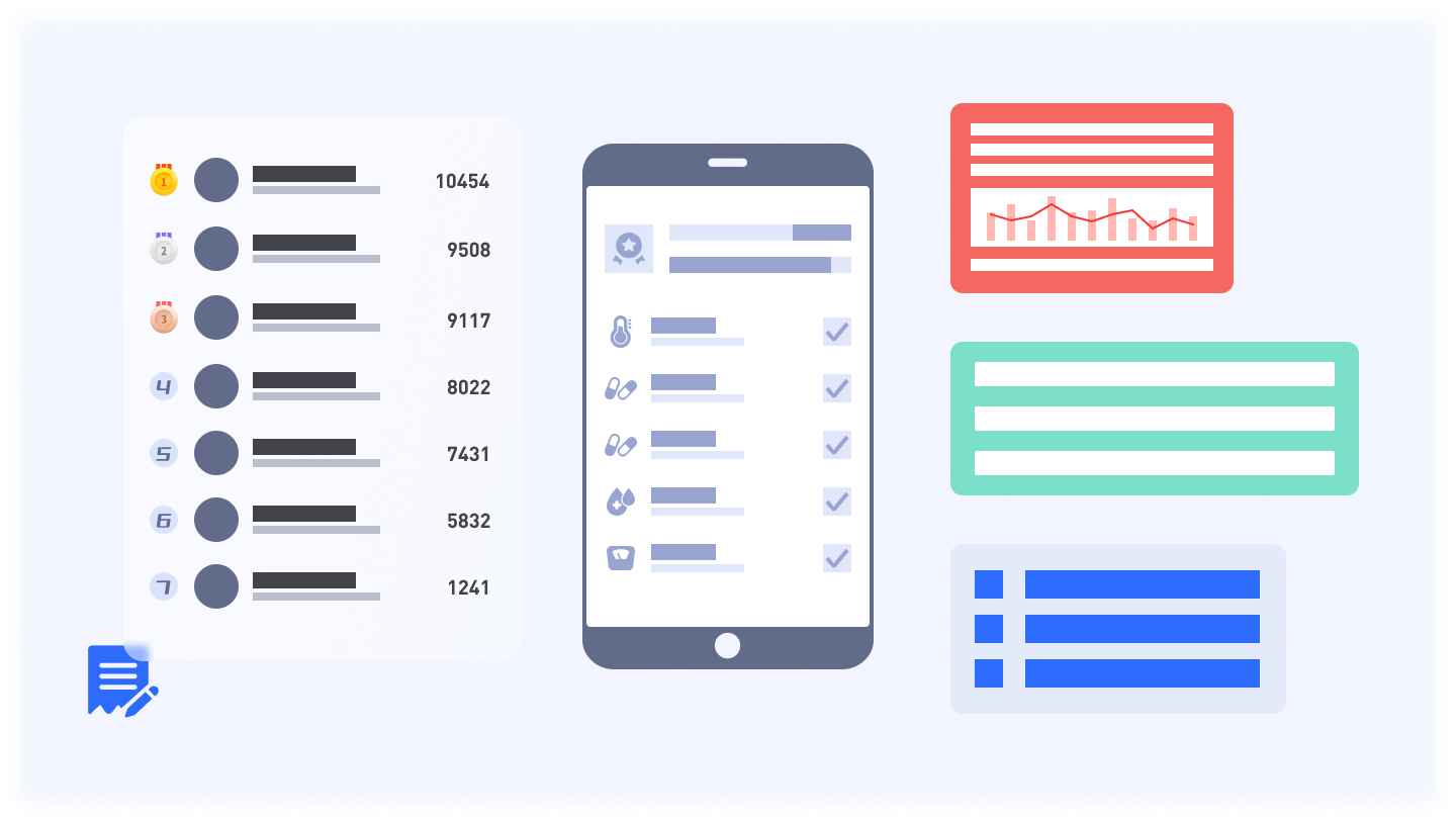 智能续费与裂变营销功能示意图