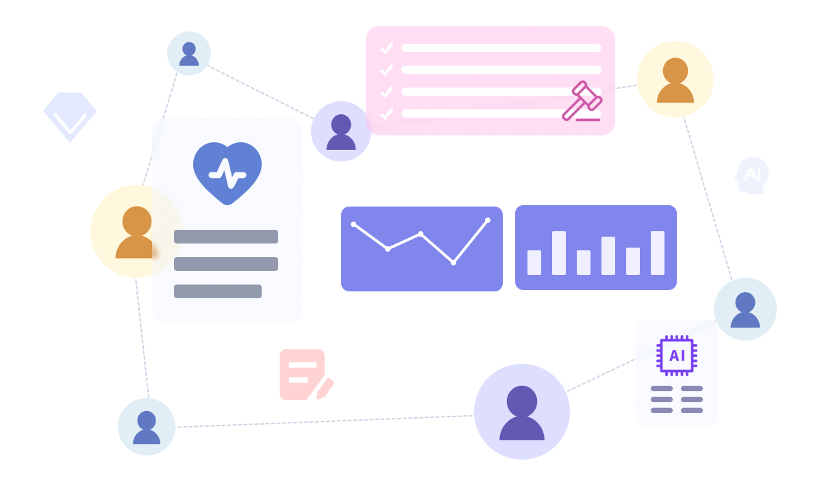 智能健康报告新体验示意图